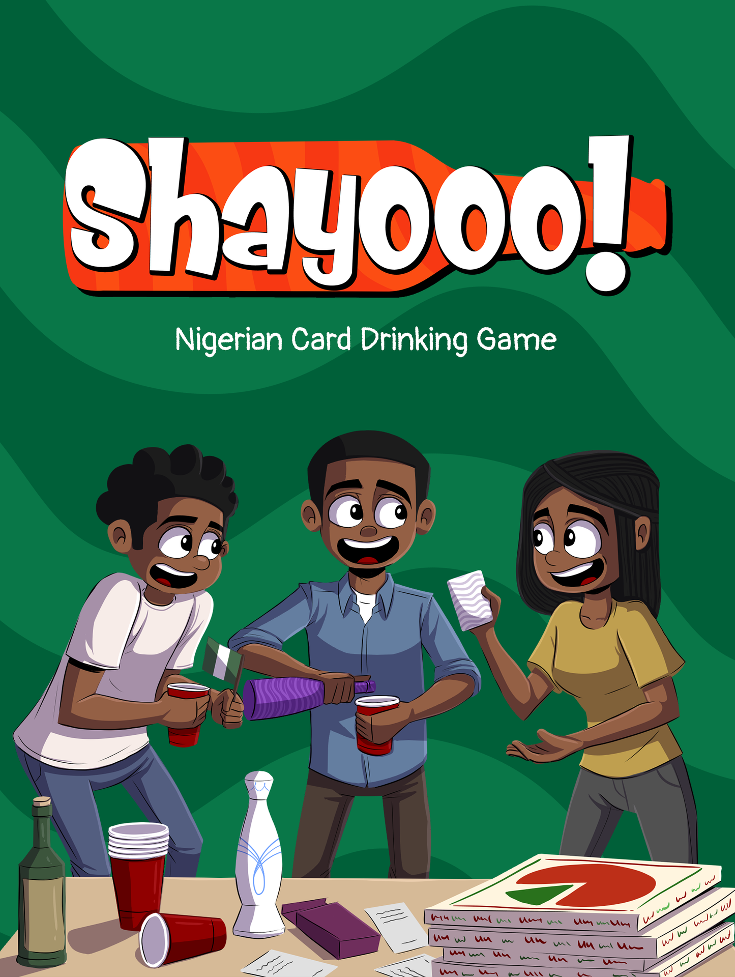 Shayooo! Card Drinking game